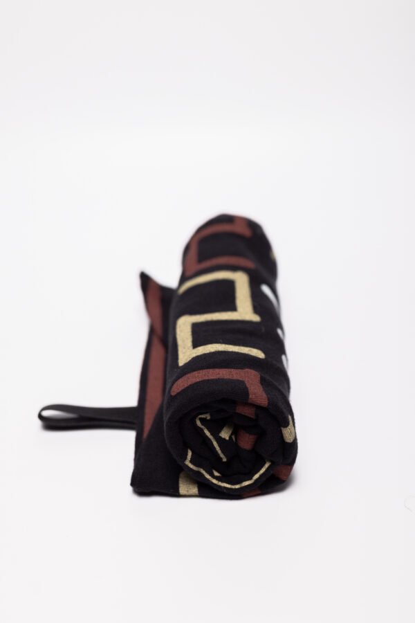 NVLX Knits - Mudcloth Inspired Hair Towel - Image 5
